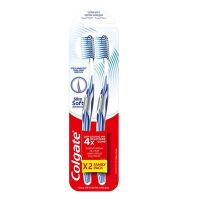COLGATE SLIM SOFT ADVANCED TOOTHBRUSH 2'S @SPECIAL PRICE