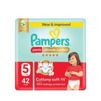 PAMPERS PRMUMPANTS S5 MEGA PACK 42'S