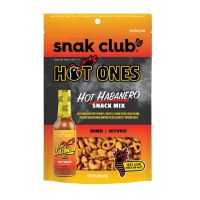 SNAK CLUB HOT ONES HOT HABANERO SNACK MIX MEDIUM HOT 4.5 OZ