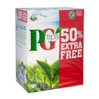 PG TIPS 50% EXTRA 160P PYRAMID TEA BAGS