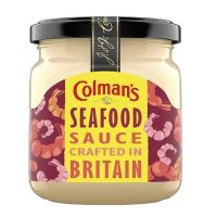 COLMANS SEAFOOD SAUCE CRAFTED IN BRITAIN JAR 155 GMS