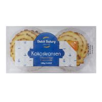 DUTCH BAKERY COCONUT RINGS 180 GMS