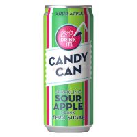 CANDY CANES CANDY CAN SOUR APPLE 330 ML