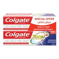 COLGATE TOOTHPASTE TOTAL CLEANMINT 2X100 ML