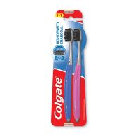 COLGATE HIGH DENSITY CHARCOAL TOOTH BRUSH 2'S