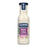 HELLMANNS GARLIC HERB SALAD DRESSING 250 ML