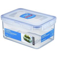 LOCK AND LOCK RECTANGULAR SHORT FOOD CONTAINER 1.1 LTR 1'S