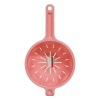 JCJ PLASTIC COLANDER WITH HANDL 1'S