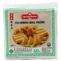 T.Y.J SPRING ROLL PASTRY 40 SHEETS 500 GMS