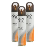 AER MUSK AFTER SMOKE SPRAY VALUE PACK 3X300 ML