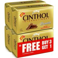 CINTHOL SANDAL SOAP VALUE PACK 4X175 GMS