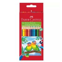 FABER CASTELL COLOR PENCIL 12 SHADES 1'S