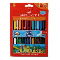 ERASABLE CRAYONS PACK OF 24 GRIP PROMO PACK 1'S