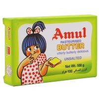 AMUL BUTTER UNSALTED 100 GMS