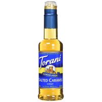 TORANI SUGAR FREE SALTED CARAMEL SYRUP 12.7 FO