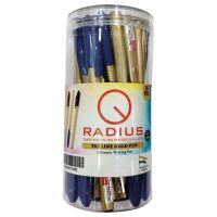 RADIUS TRI LINE GOLD BALL PEN 0.7MM 25'S JAR