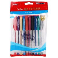 CELLO GLITTER SPARKLE PEN ASSORTED 0.8MM 10'S