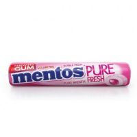 MENTOS PURE FRESH SUGAR FREE CHEWING GUM BUBBLEFRESH FLAVOUR 9X1.75 GMS