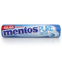 MENTOS PURE FRESH MINT CHEWING GUM SUGAR FREE 15.75 GMS