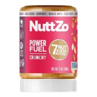 NUTTZO POWER FUEL CRUNCHY NATURAL 12 OZ