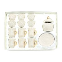 CHINA ROSE 27 PCS TEA SET ASSORTED