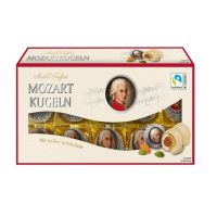 MAITRE TRUFFOUT MOZARTKOGELS MET WITTE CHOCOLADE 200 GMS