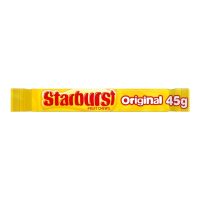 STARBURST ORIGINAL FRUITY CHEWS 45 GMS