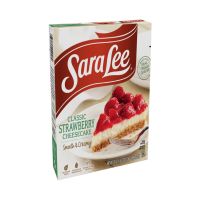 SARALEE CLASSIC STRAWBERRY CHEESE CAKE SMOOTH AND CRREAMY 140 GMS