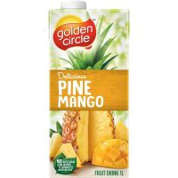 GOLDEN CIRCLE PINE MANGO FRUIT DRINK 1 LTR