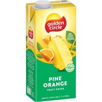 GOLDEN CIRCLE PINE ORANGE FRUIT DRINK 1 LTR