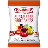 DOUBLE 'D' SUGAR FREE - FRUIT DROPS 70 GMS