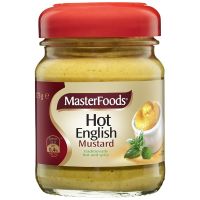 MASTERFOODS MUSTARD ENGLISH HOT 175 GMS