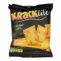 KRACK LITE CRUNCHY CHEESE TOASTED CHIPS 26 GMS