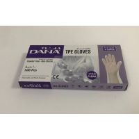 DANA TPE XL CLEAR GLOVES WITHOUT POWDER