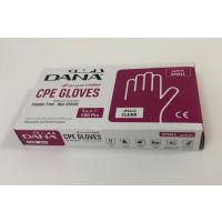 DANA CPE SMALL CLEAR GLOVES - EMBOSSED