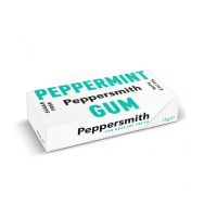 PEPPERSMITH PEPPERMINT SUGAR FREE GUM 15 GMS