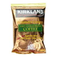 KIRKLAND SIGNATURE 100% COLOMBIAN COFFEE DARK ROAST 1.75 OZ