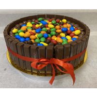 AL JAZIRA CAKE CHOCO BAR WITH M&M 1 KG