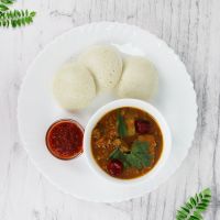 AL JAZIRA IDLI WITH SAMBAR AND CHUTNEY PER PACK