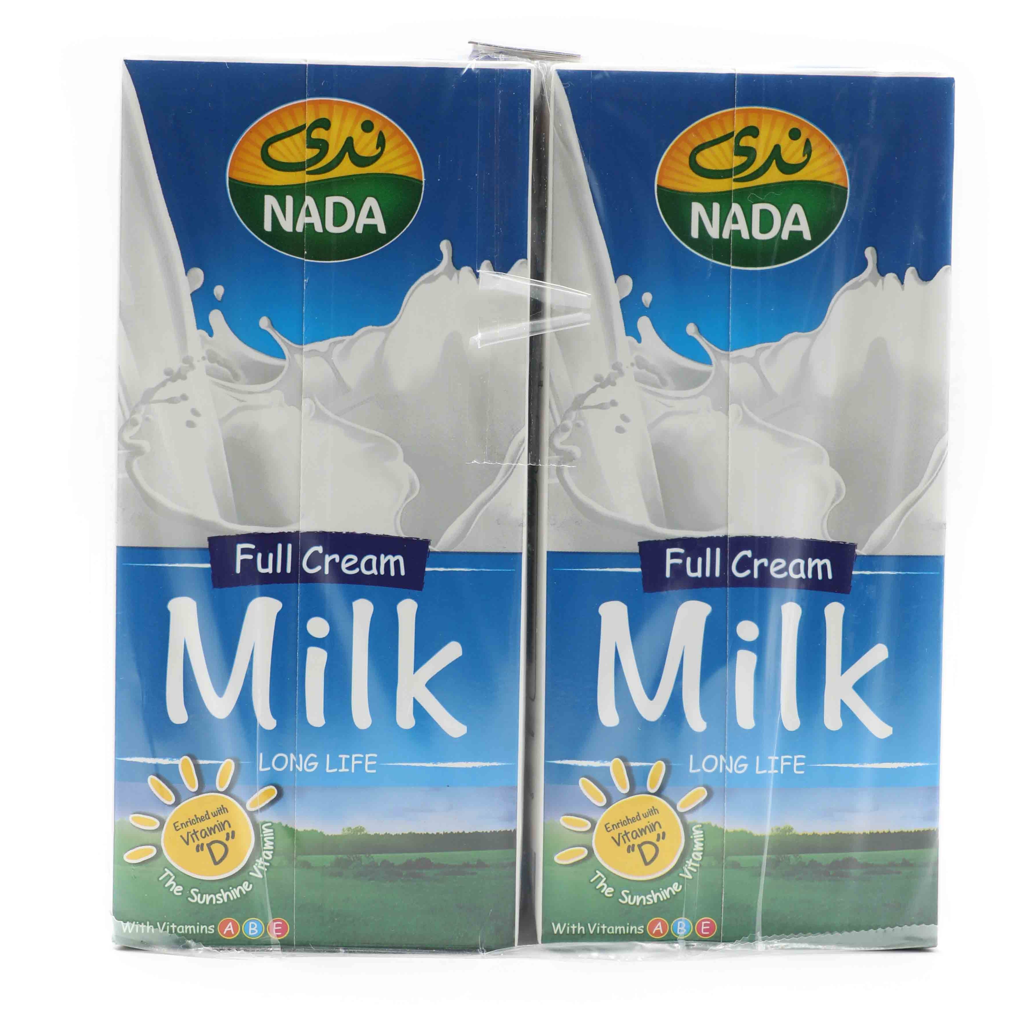 Nada Full Cream Uht Milk 4X1 Ltr