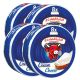 LVQ 8 PORTIONS CREAM CHEESE 4X120 GMS