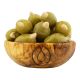 GREEN CHALKIDIKIS WITH ALMOND PER KG