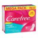 CAREFREE PANTY LINER FRESH SCENT WITH COTTON EXT MP 76S