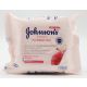JOHNSONS MICELLAR CLEANSING WIPES WITH ROSE WATER 25`S