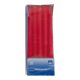 GIES TAPER CANDLES RED 10S