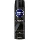 NIVEA MEN ANTIPERSPIRANT DEEP BLACK CARBON DARK WOOD SCENT DEODORANT SPRAY 150 ML