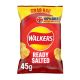 WALKERS CRISPS READY SALTED 45 GMS