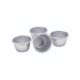 KITCHEN CRAFT MINI PUDDING MOULDS PUDDING 4'S