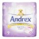 ANDREX GENTLE CLEAN TISSUE 9 ROLLS