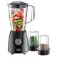 BLACK & DECKER BLENDER WITH 1 GRINDER MILL BLACK 400 W